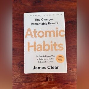 Atomic Habits by James Clear Hardcover Book
